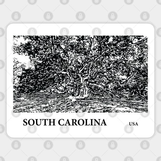 South Carolina USA Magnet by Lakeric